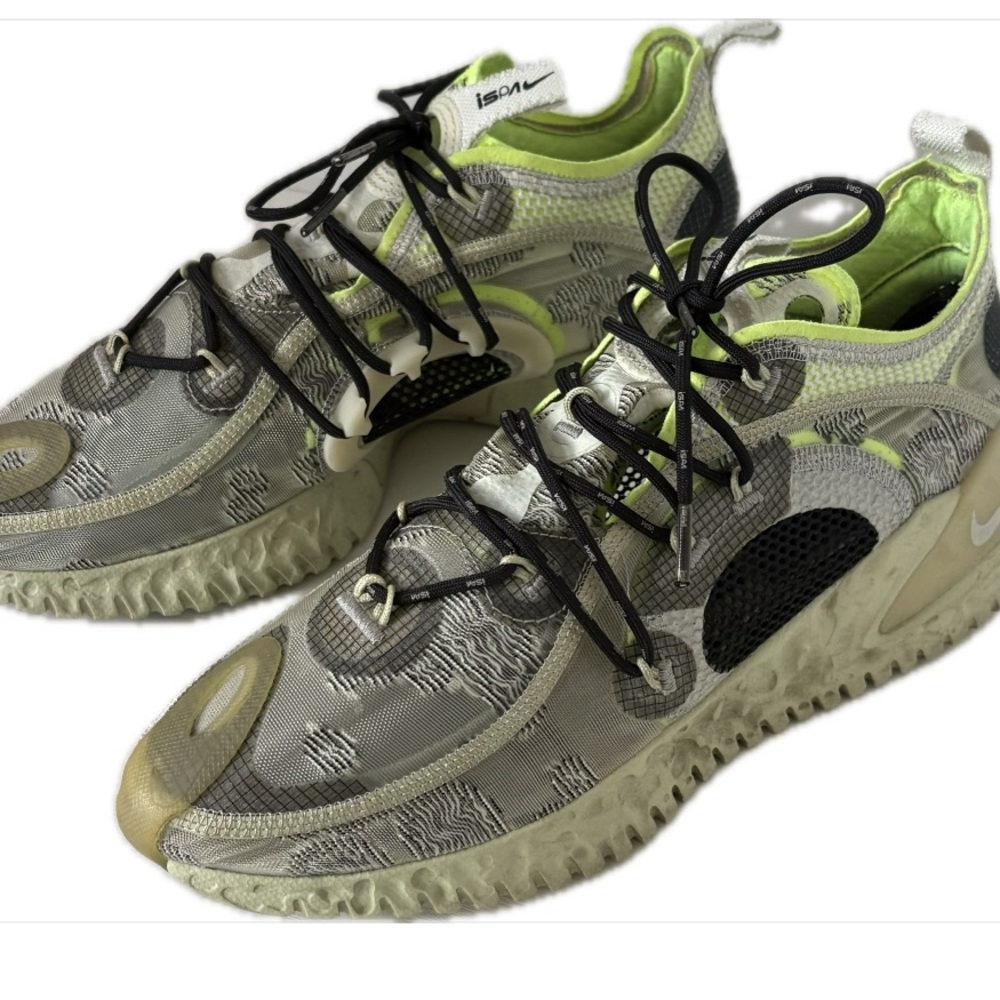 Nike Flow 2020 ISPA sneakers in the Spruce Aura colorway. US Men’s size US 9.5